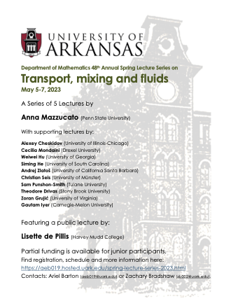Spring Lecture Series 2023 poster